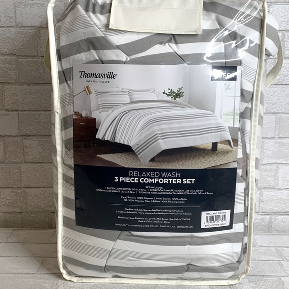 Thomasville Bedding Thomasville Relaxed Wash 3pc Comforter Set